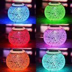 Aukora Color Changing Solar Powered Glass Ball Garden Lights, Table Lamps - Image 7