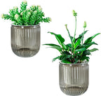Melphoe Self Watering Pots for Indoor Plants Planter, 4.7 Inch 2 Pack Planters by Melphoe
