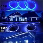 AC 110V COB LED Strip Lights Outdoor Waterproof 65.6ft, IP65 Flexible Cuttable - Image 4