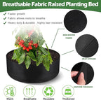 LBTING 4Pcs 30 Gallon Plant Grow Bags, Fabric Raised Planting Bed Heavy Duty - Image 3