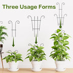 Larger 23.6in Plant Trellis for Climbing Plants Indoor Outdoor, 4 Pack - Image 7