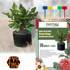 2-Pack 30 Gallon Plant Grow Bags, Thickened Nonwoven Fabric Pots - Image 2