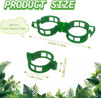 OJYUDD 300 Pcs Plant Support Clips, Plastic Tomato Clips, Plant Support Clips - Image 2
