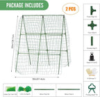2PCS Cucumber Trellis for Climbing Plants Outdoor, Garden Trellis for Raised - Image 7