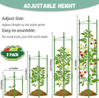 Legigo 2-Pack Tomato Cage for Garden Plant Support - Image 2