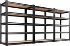 AOAORRG Set of 3 Garage Shelving Heavy Duty Storage Shelves, Metal Adjustable by Unknown