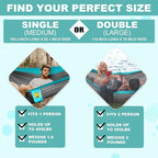 SZHLUX Camping Hammock Double & Single Portable Hammocks - Image 2