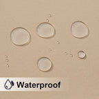 NICETOWN Waterproof Outdoor Curtain W66 x L95 inch, Stainless Grommet Sunlight - Image 3
