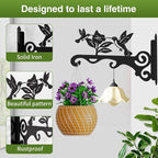 Elegant Bird Pattern Wall Hooks - Image 4