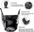 Hommtina Hammock Chair Hanging Rope Swing, Max 300 Lbs Hanging Chair - Image 2