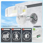 Onforu 2 Pack 75W Flood Lights Outdoor, 7000LM LED Flood Lighting Outdoor - Image 2