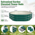 Hexagon Raised Garden Bed, 48 Inch Diagonal & 12 Inch Tall, Galvanized Steel - Image 3