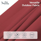 PHI VILLA 15ft Patio Umbrella Double-Sided Outdoor Market Extra Large Umbrella - Image 6