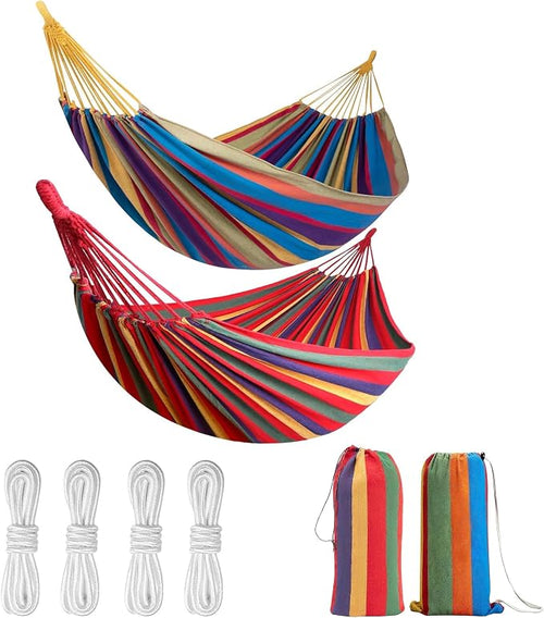 2Pack Hammocks | Camping Hammock | Portable Outdoor Hammock Set | by LAZYTAIL