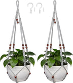 35 Inch Macrame Plant Hanger, Large by Unknown