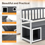 VINGLI Outdoor Storage Bench - Image 5