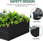 Vengarus 12x4x2FT Galvanized Raised Garden Bed Kit, Large Rectangle Elevated - Image 3