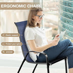 TLSUNNY Patio Dining Set 5 Pieces, All Weather Outdoor Furniture W/30"X 30" - Image 6