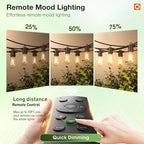 addlon 150FT LED Outdoor String Lights - Image 5