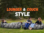 WEKAPO Inflatable Couch Air Lounger Chair - Image 7
