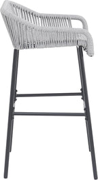 Christopher Knight Home Sivir Outdoor Barstool Set of 2, Patio Woven Rope Bar - Image 16