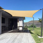 SUNNY GUARD Custom Size 7'x18' Rectangle Sand UV Block Sunshade by SUNNYGUARD