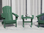 SERWALL Folding Outdoor Side Table Set of 6, Adirondack End Table - Image 9