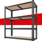 REIBII 40" W Garage Shelving 2000LBS Storage Shelves Adjustable Metal Shelving - Image 9