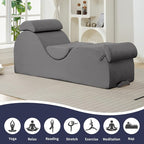 ijuicy Chaise Lounge Chair for Exercise, Indoor Lounger - Image 7