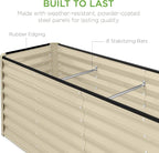 Best Choice Products 8x2x2ft Raised Outdoor Metal Garden Bed, Deep Root Box - Image 7