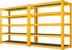REIBII Garage Shelving Load 3200LBS, 5-Tier Storage Shelves, Adjustable Heavy by REIBII