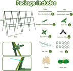 2 Pack Cucumber Trellis, A-Frame Vegetable Trellis - Image 5