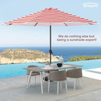 Tempera Patio Market Outdoor Table Umbrella - Image 7