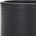 SAFAVIEH Outdoor Collection Nardo Black Cement Ficonstone Planter Pot - Image 7