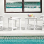 LUE BONA Outdoor Side Table Set of 2, HDPS Small Outdoor Table, Adirondack Side - Image 2
