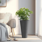Kante Tall Round Planter Set of 2 - Image 5
