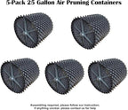 Air Pruning Containers, 25 Gallon Air Pruning Planters, 100 Liter 20" X 20" D/H - Image 2