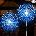 JJGoo Solar Firework Lights, 2 Pack 180 LEDs 2 Lighting Modes Solar Lights by JJGoo