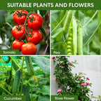 4PCS Tomato Cages for Garden, Tomato Trellis for Raised Garden Bed, 51.2" Tall - Image 5