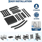 Rocking Chair Outdoor Set of 2 - Image 6