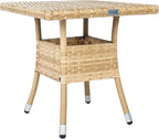 SAFAVIEH Outdoor Collection Edna Natural/White Cushion 3-Piece Lounge Set - Image 10