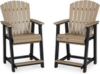 Signature Design by Ashley Outdoor Fairen Trail HDPE Patio Barstool by SignatureDesignbyAshley