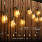 addlon 100FT LED Outdoor String Lights - Image 6