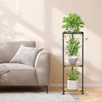 iDavosic.ly 3 Tier Corner Plant Stand Indoor, 34 Inch Tall Vertical Metal - Image 7