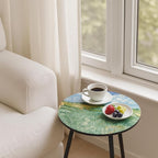Outdoor Side Table 2 pcs Patio Side Tables - Image 4