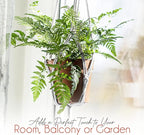 Plant Hanger Indoor, Macrame Plant Hangers Indoor Macrame Hanging Planters - Image 3