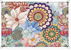 Sun Shade Sail 8'x10' Boho Floral Rectangle Sun Shade Sails Canopy Waterproof - Image 2