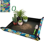 Repotting Mat for Plant Transplanting and Mess Control 29.5"x 29.5" Oxford by HNXTYAOB