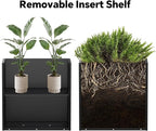 Galvanized Steel Tall Planter – 24x12x24in - Image 6