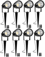 Low Voltage Landscape Lights, 10W 12/24V 2700K Warm White Landscape Lighting by REEGOLD